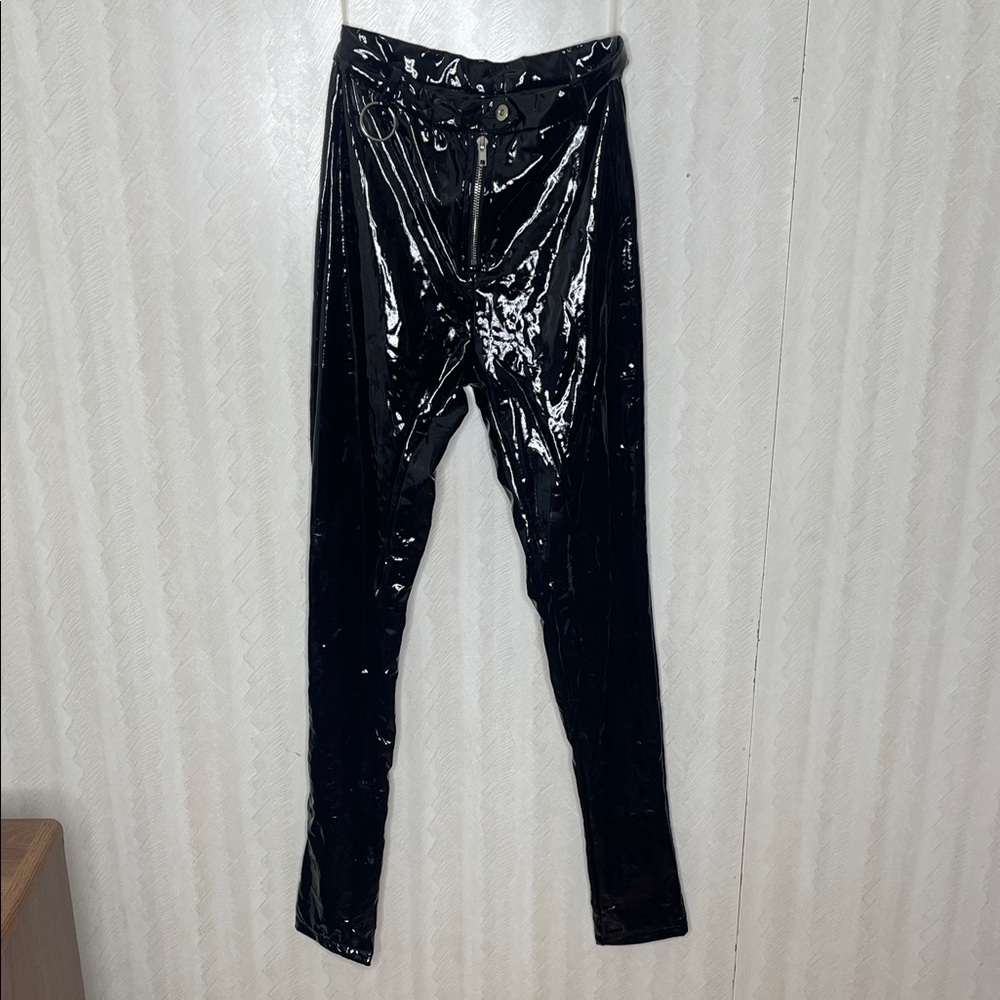🔥 HERA COLLECTION FAUX VINYL PVC
LEATHER PANTS Size Small - Picture 4 of 8